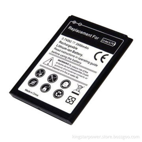 Mobile Phone Battery for Samsung Galaxy Note 2 N7100 SPH-L900 (Sprint) EB595675LU, Li-ion